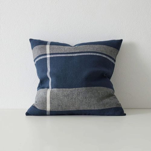Weave Home Dante Cushion - Denim | 50 x 50cm