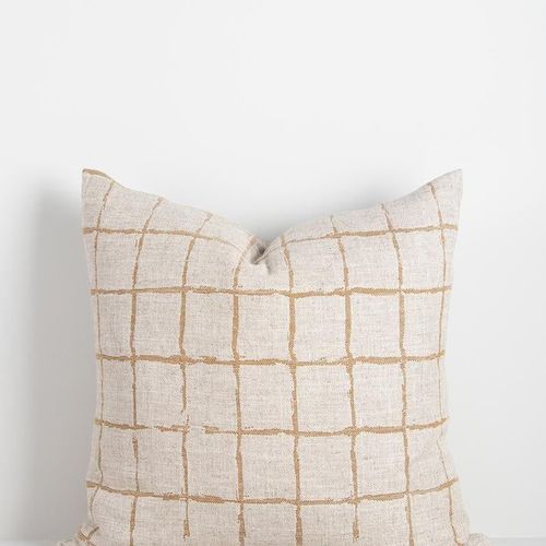 Baya Harrison Cushion - Ochre