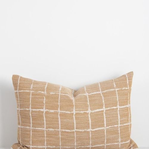 Baya Johnson Lumbar Cushion - Ochre