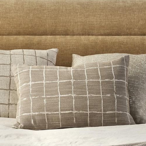 Baya Johnson Lumbar Cushion - Taupe