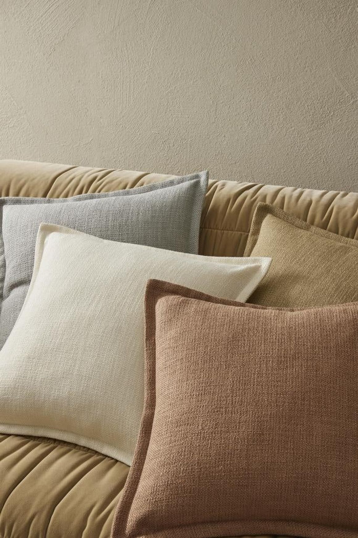 Weave Home Figlio Cushion - Sandstone | 50 x 50cm