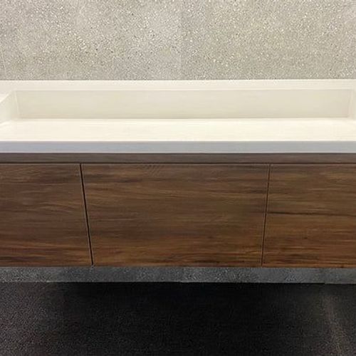 Concrete Studio Darbal Concrete Vanity Top