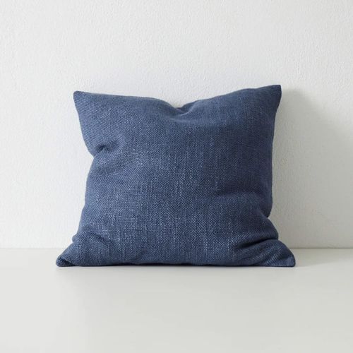 Weave Home Domenica Cushion - Denim | 50 x 50cm