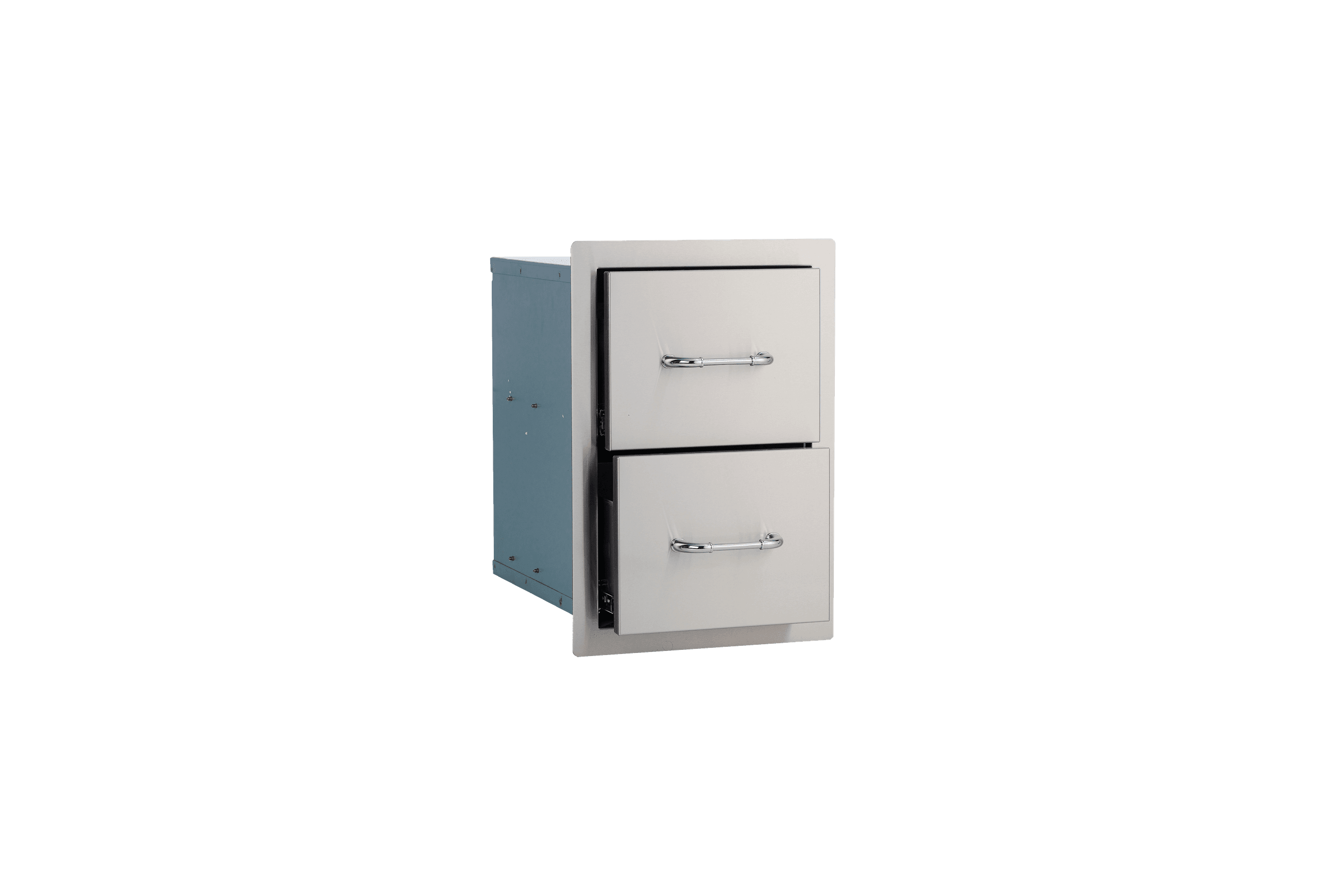 Bull Double Drawer - Stainless Steel
