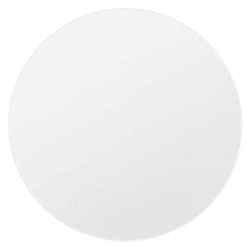 Origin GR68 Round White Grille For 6" & 8" Models