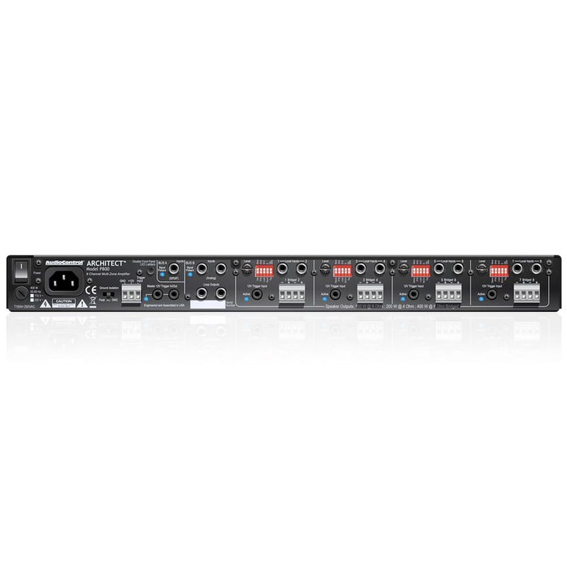 AudioControl P800 8CH MultiZone Power Amplifier