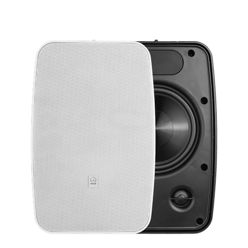 Origin OS60DTW WHITE 2 Way Outdoor Single Stere Surface Speaker
