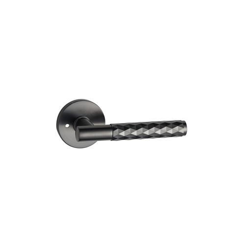 Round Low-Profile Rose in NG finish with Diamante Lever