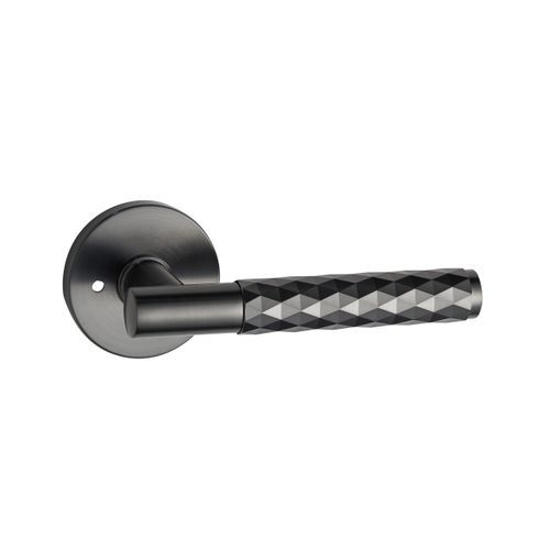 Round Low-Profile Rose in NG finish with Diamante Lever