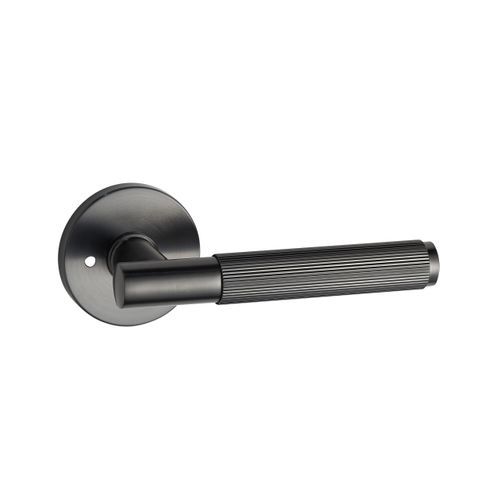 Round Low-Profile Rose in NG finish with Linea Lever