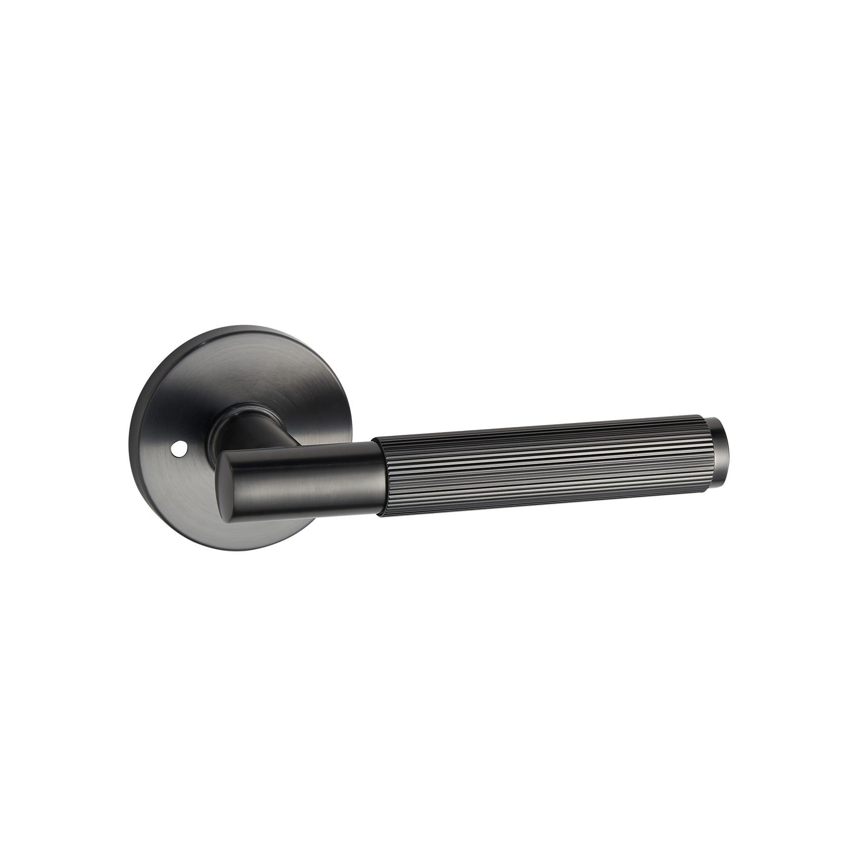 Round Low-Profile Rose in NG finish with Linea Lever