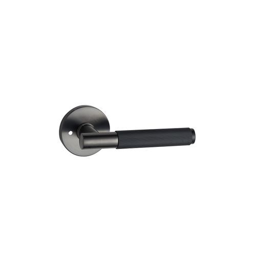 Round Low-Profile Rose in NG finish with Linea Lever
