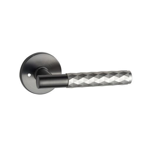 Round Low-Profile Rose in NG finish with Diamante Lever