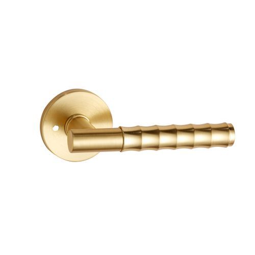Round Low-Profile Rose in BB finish with Solido Lever