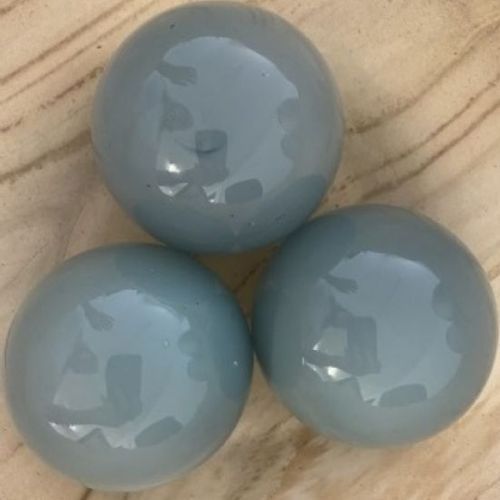 Handblown Glass Balls Grey