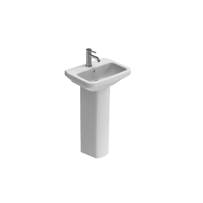 Evo 45 Round Basin & Pedestal