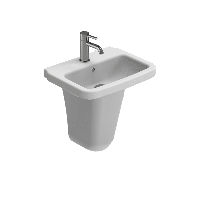 Evo 45 Round Basin & Shroud