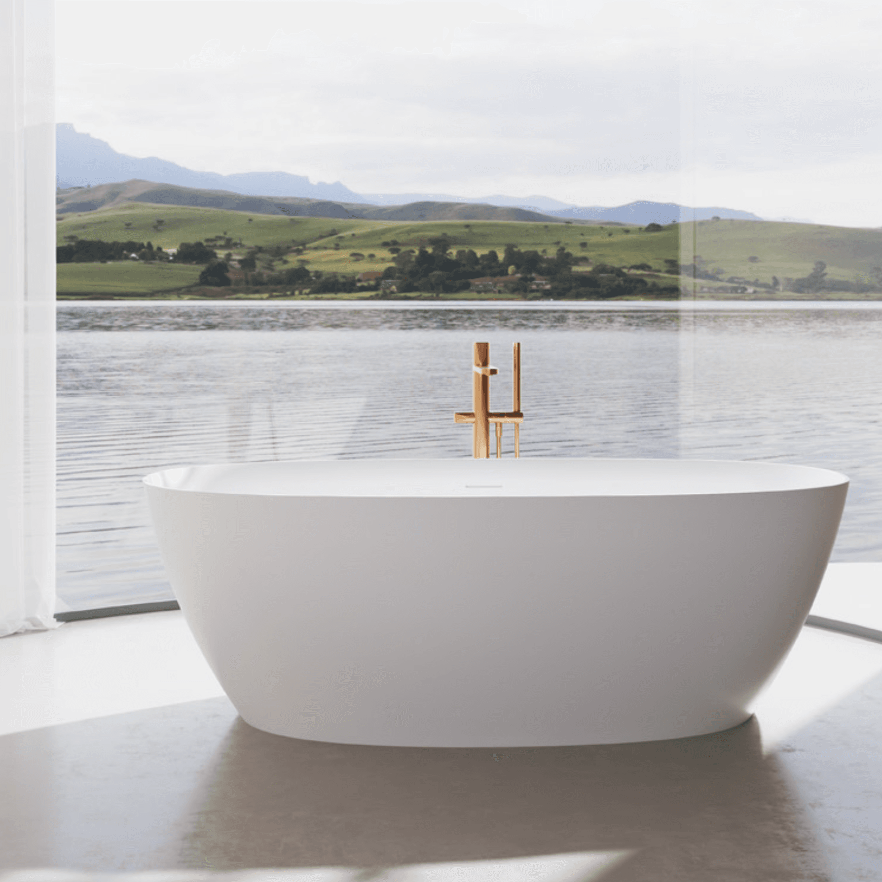 Elisabet Large 1700mm Bath - OV8007 1700