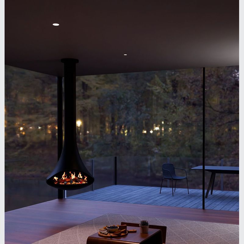 Visionline Emberglow Cove suspended Electric fire