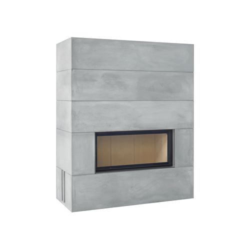 Euro Brunner Single Sided 101/45 Wood Fireplace