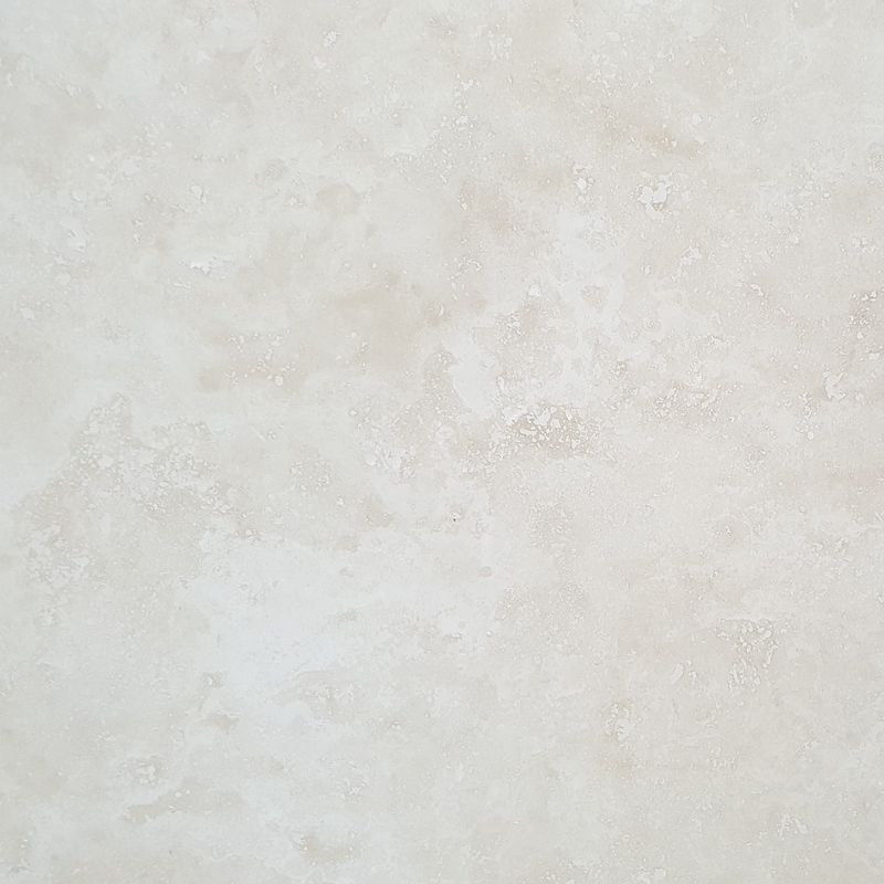 12mm Light Travertine Tiles - Honed & Filled