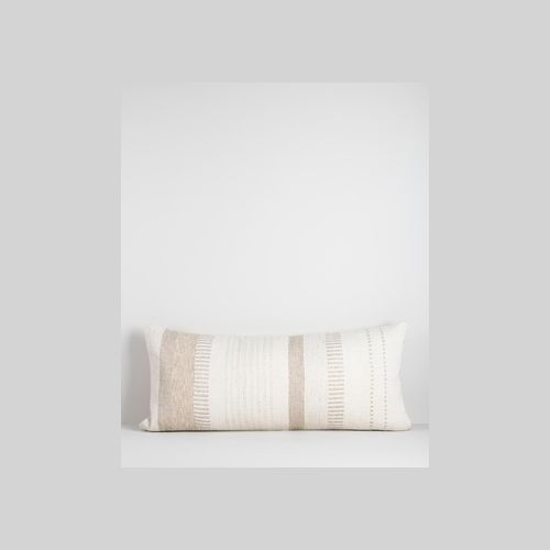 Baya Bettie Cushion - Oatmeal | Extra-Long Lumbar