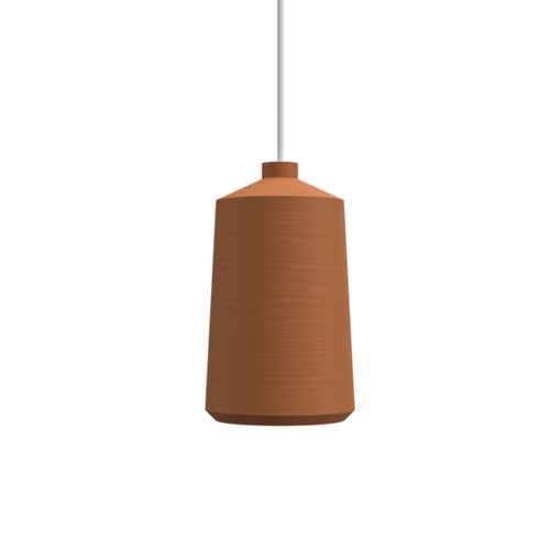 Flame Clay Pendant