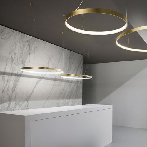 Zero Round Ceiling Suspension Lamp