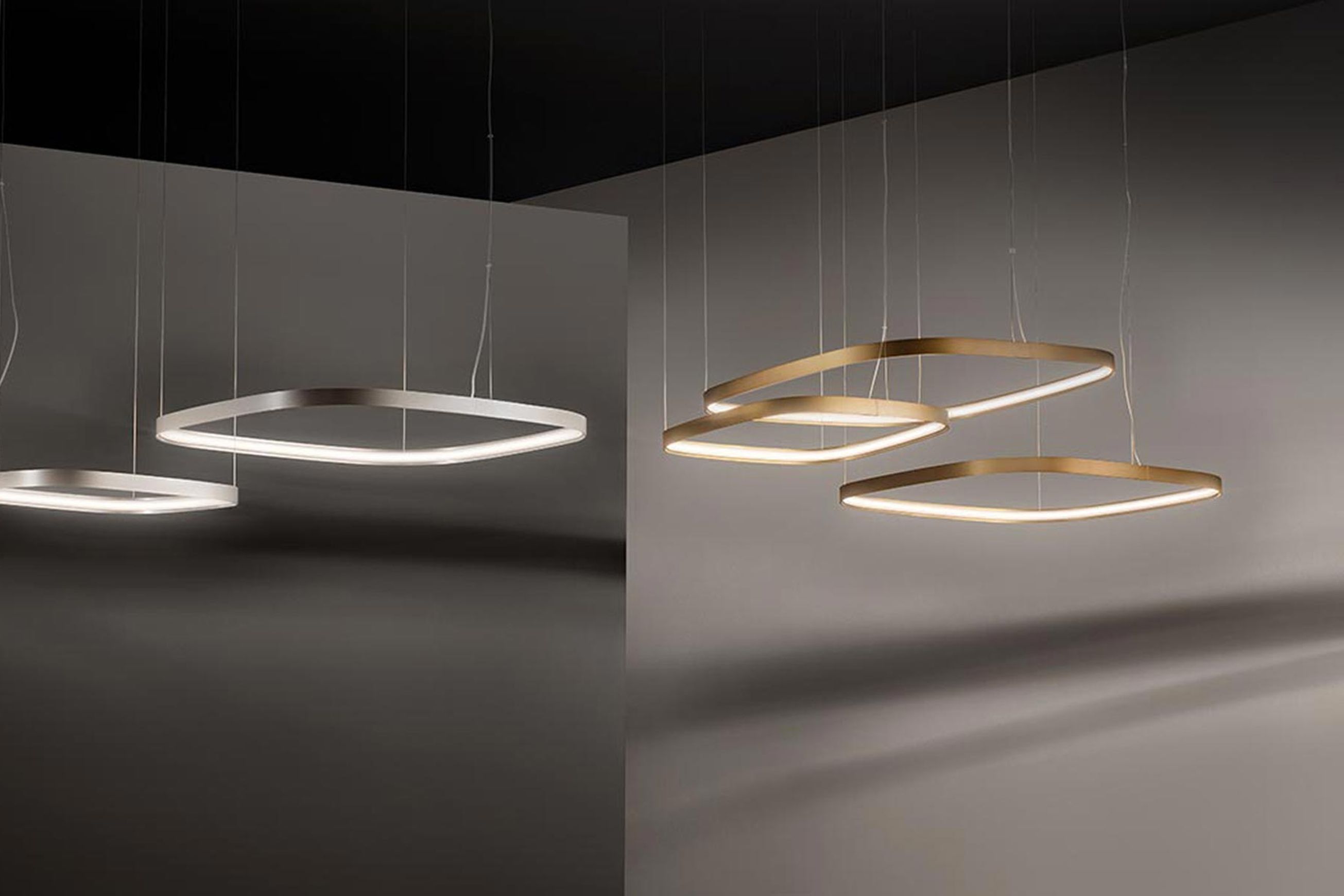 Zero Square Suspension Lamp