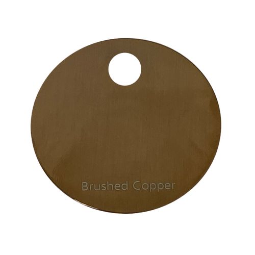 Loft Colour Disc Brushed Copper