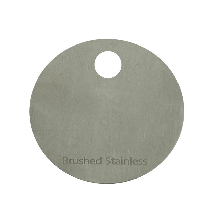 Urban Colour Disc Brushed Stainless