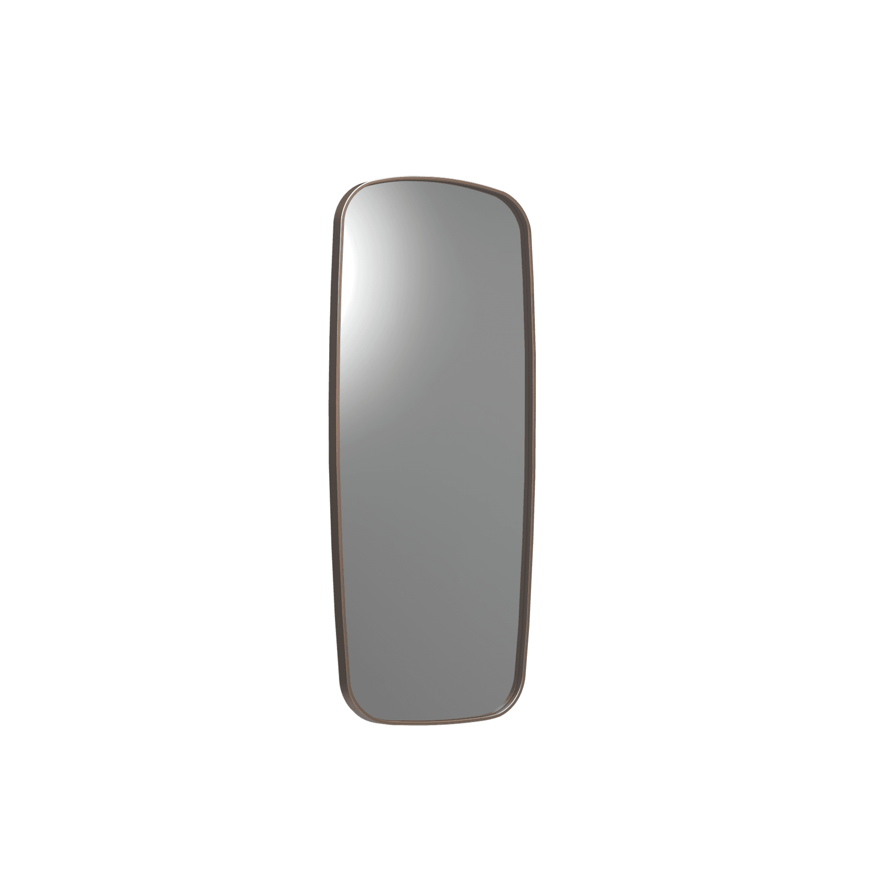 Frame XL 1000 Soft Rectangle Mirror Aged Brass