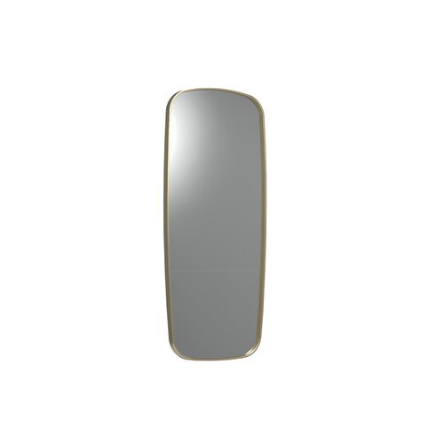 Frame XL 1000 Soft Rectangle Mirror Brushed Brass