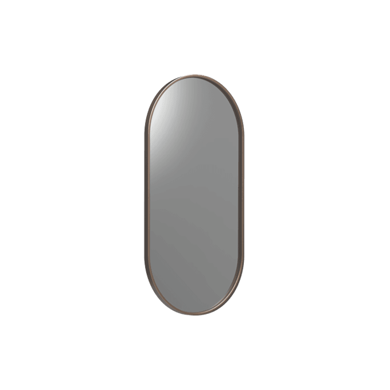 Frame XL 450 Pill Mirror Aged Brass