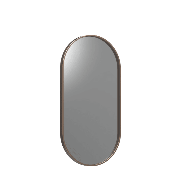 Frame XL 500 Pill Mirror Aged Brass