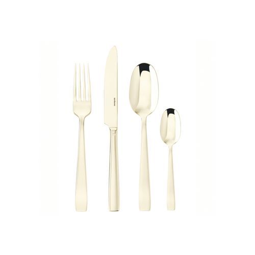 Flat PVD Champagne 24 Piece Set