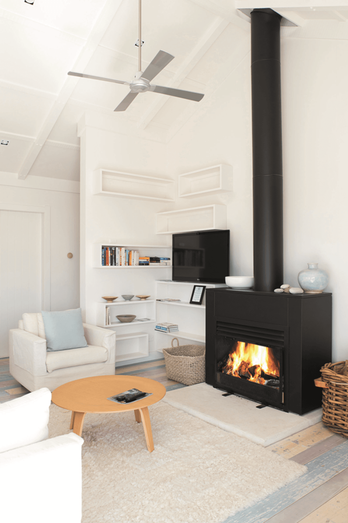 Warmington | Indoor Wood Freestanding Fire