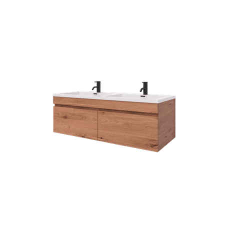 CODE Lux 1500 Double Sink 2 Drawer Vanity - 5 Colours