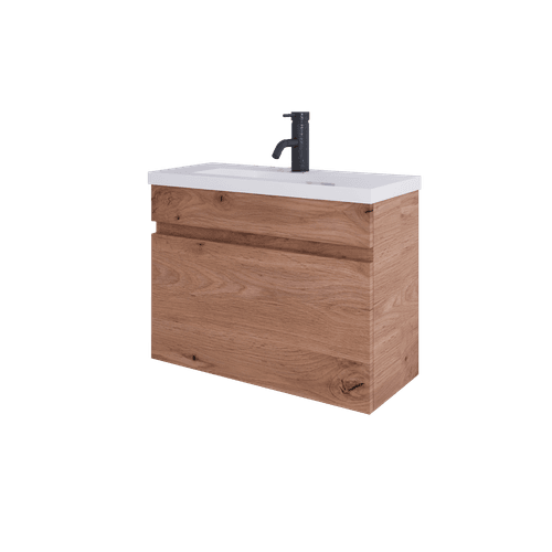 CODE Lux 600 Slim Single Drawer Vanity Range - 5 Colours