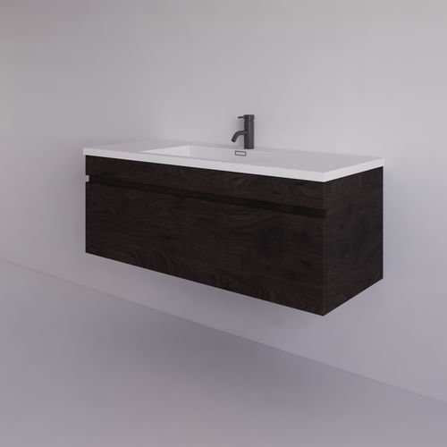 CODE LUX 1200 SINGLE DRAWER WALL HUNG VANITY RANGE