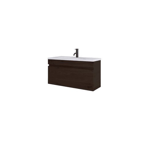 CODE Lux 900 Slim Single Drawer Vanity Range - 5 Colours
