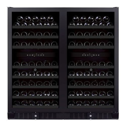 Grand Cru Black 188 Bottle Multi Zone Wine Fridge