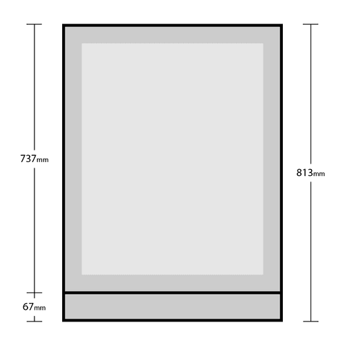 Grand Cru 40 Bottle 'Label View' Single Zone Wine Fridge