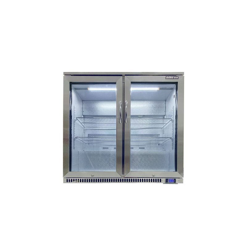 Double Door Alfresco Fridge