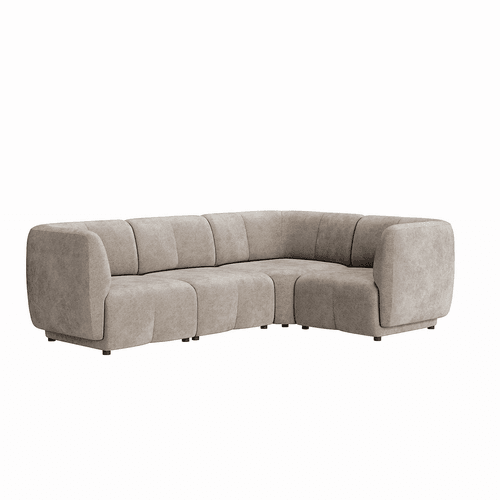 Plum RHF Chaise Sofa