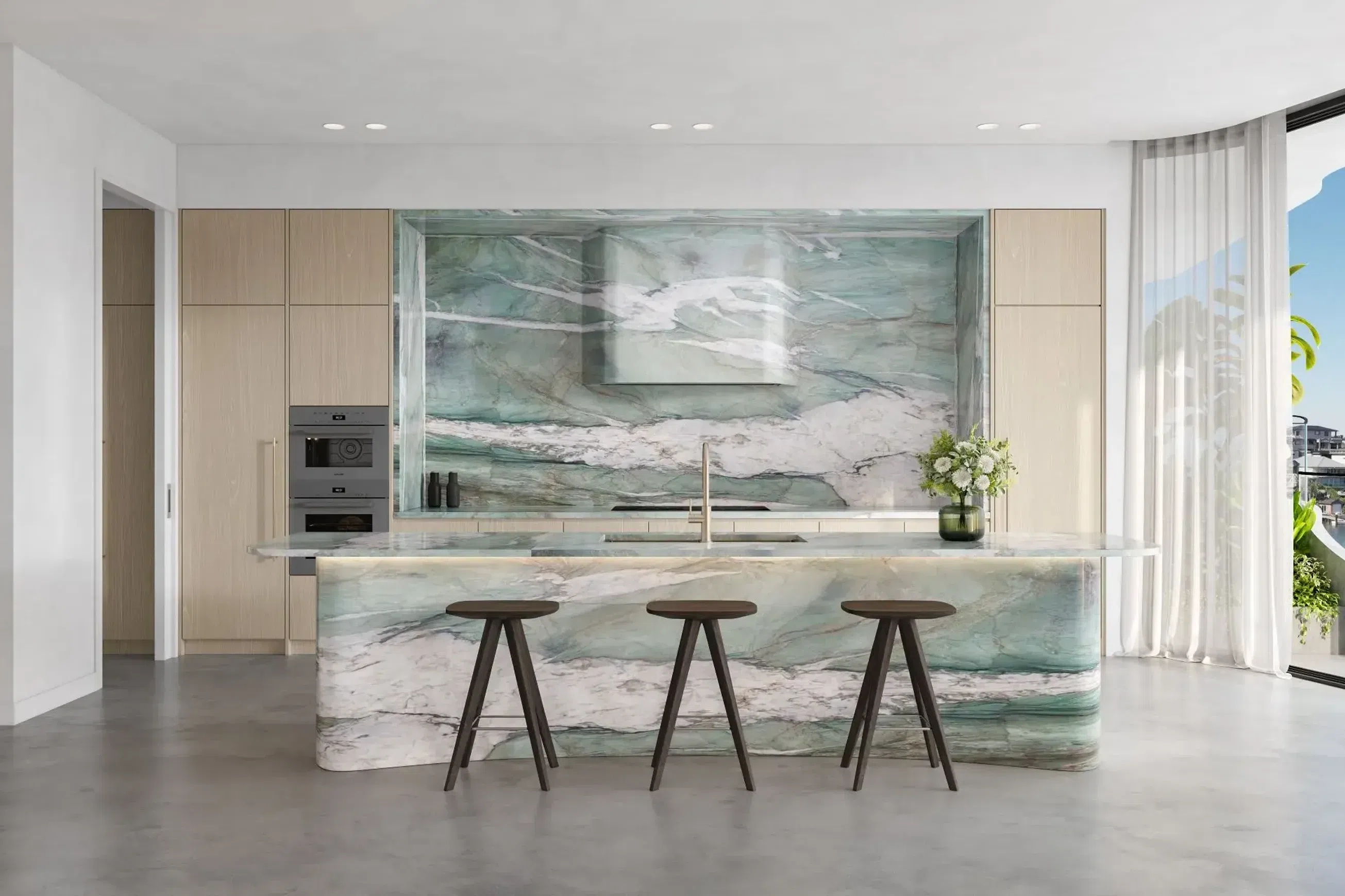 Green Star Patagonia Quartzite Benchtop