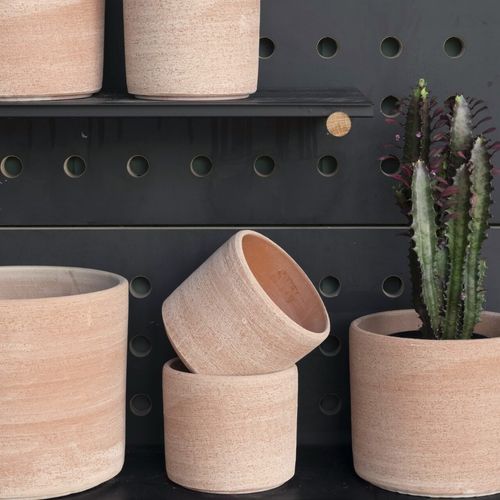 Terracotta Luna Cylinder