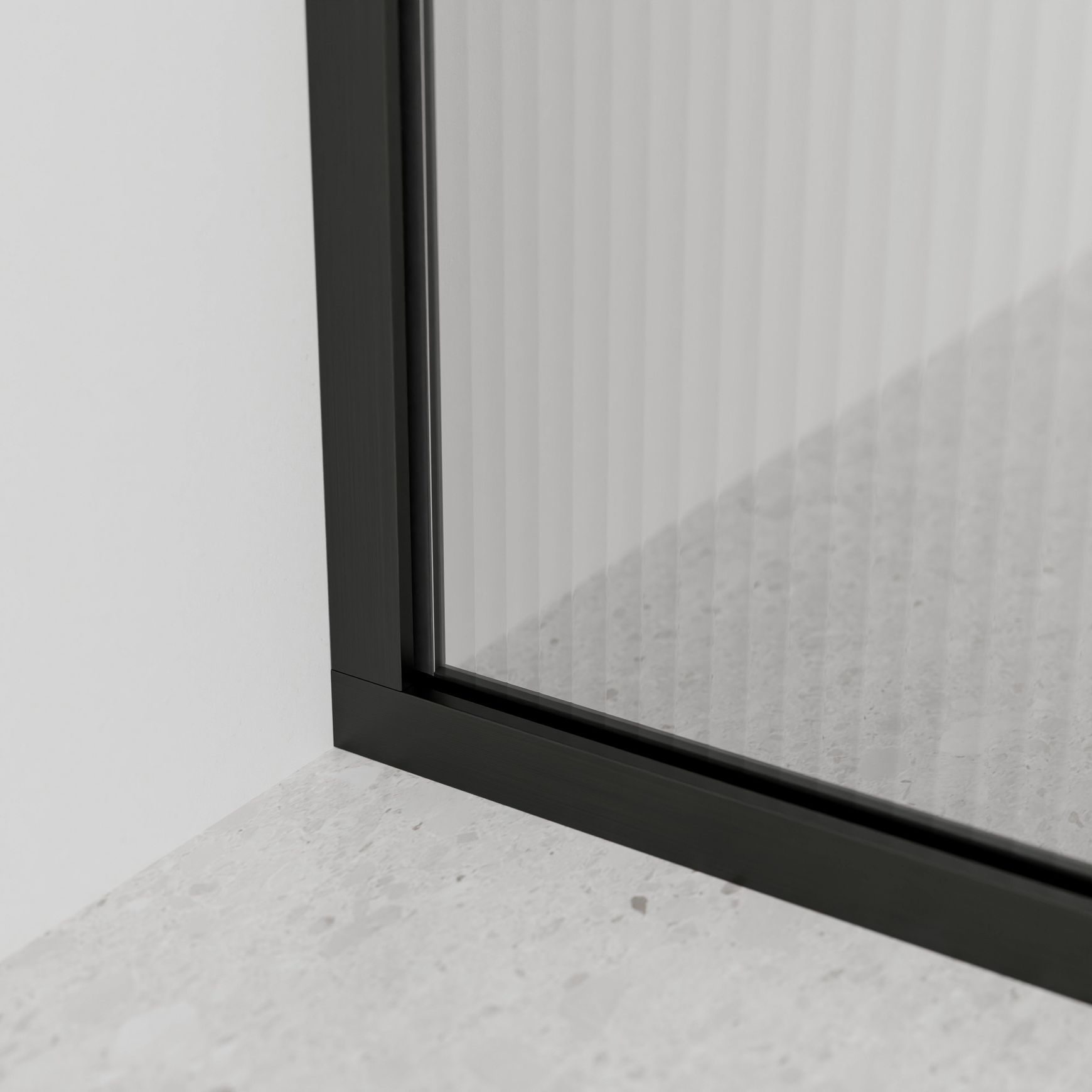 Code Pillar Shower Screen Glass Range | 1050MM