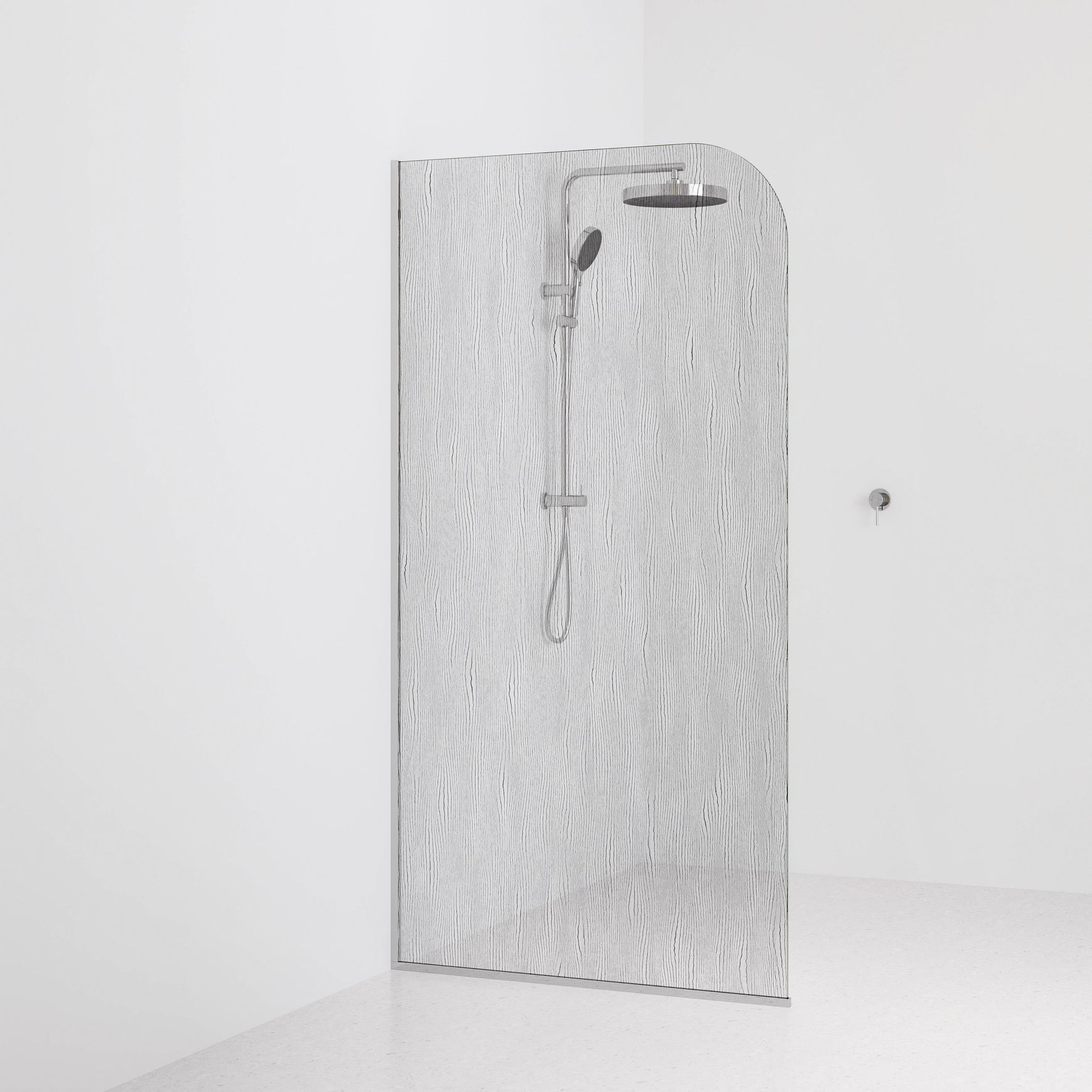 Code Allure Shower Screen Glass Range| 1050mm