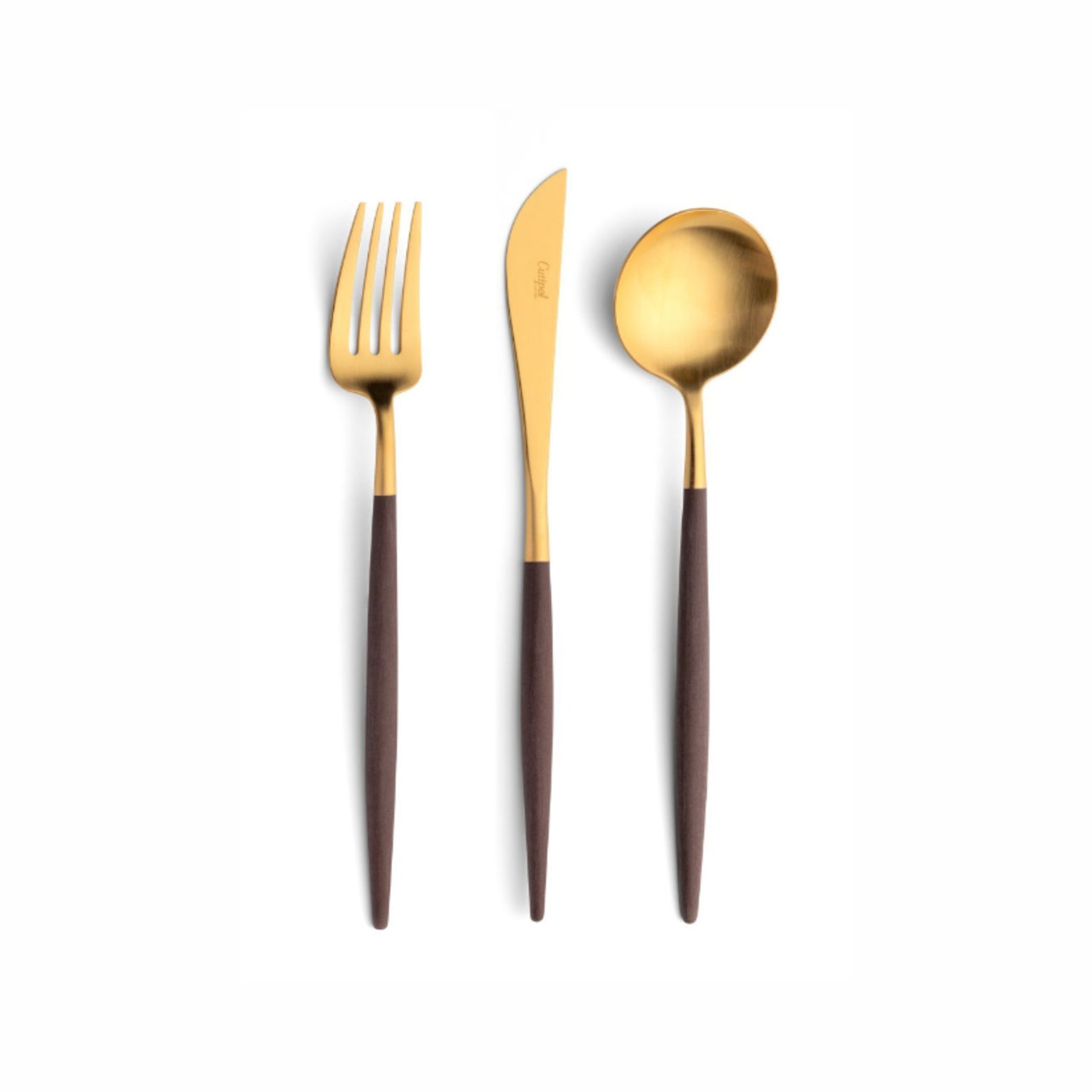 Goa Brown & Matt Gold 24 Piece Set